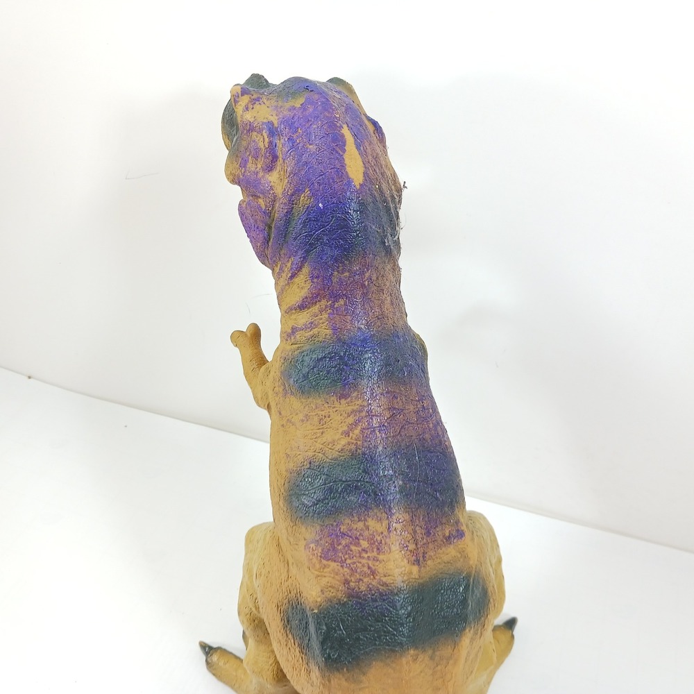 Animal Planet Tyrannosaurus Rex T-Rex Dinosaur Figure Tan Purple 2019 Blip LLC - Picture 7 of 8
